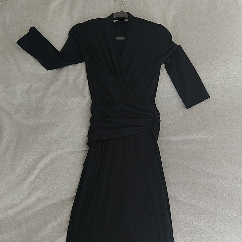MM Lafleur blue Wrap Dress